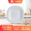 Đĩa (dĩa) nông lòng Luminarc Carine Granit thủy tinh N6611- 27cm