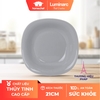 Đĩa (dĩa) sâu lòng Luminarc Carine Granit thủy tinh N6612- 21cm