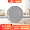 Đĩa (dĩa) nông lòng Luminarc Diwali Granit thủy tinh P0704- 19cm