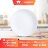 Đĩa (dĩa) thủy tinh sâu lòng Luminarc Friend's Time 21cm-P6281
