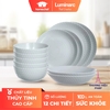 Bộ bát đĩa (tô, chén, dĩa) Luminarc Pampille thủy tinh 12 chi tiết PG12A