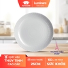 Đĩa (dĩa) nông lòng Luminarc Pampille thủy tinh Q4643-25cm