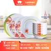 Bộ bát đĩa (chén, dĩa) Luminarc Sweet Impression thủy tinh 10 chi tiết SI10A