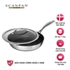 Chảo chống dính sâu lòng Scanpan HaptiQ 28cm 6001102800 đáy từ có nắp