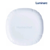 Đĩa (dĩa) nông lòng Luminarc Lotusia thủy tinh H1372- 25cm