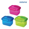 Bộ 3 hộp đựng thực phẩm Sistema 400ml 1544