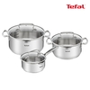 Bộ 3 nồi Inox cao cấp Tefal Duetto Plus G719S655