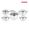 Bộ 5 nồi Inox cao cấp Tefal Duetto Plus G719SA55