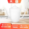 Bình (ấm) cà phê sứ Wilmax 750ml - WL-880111 / 1C