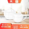 Bộ 2 hũ đựng đường và kem sữa bằng sứ Wilmax - WL-880112 / 2C