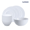Bộ bát đĩa (tô, chén, dĩa) Luminarc thủy tinh 10 chi tiết DWCN10B