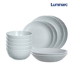 Bộ bát đĩa (tô, chén, dĩa) Luminarc Pampille thủy tinh 12 chi tiết PG12A