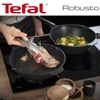 Chảo đúc cao cấp sâu lòng Tefal Robusto có miệng rót 28cm E2491944