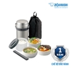 Hộp cơm giữ nhiệt 4 ngăn Zojirushi SL-JAF14-SA 1,27L