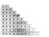 Thanh chia khí nhiều cổng chia 2,3,4,5 ren trong ML-2F, ML-3F, ML-4F, ML-5F, ML-6F Bộ chia khí nhiều cổng LA2, LA3, LA4, LA5,