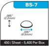 Miếng đệm cao su tự dính BS-07 Round Self-Adhesive Rubber Bumper Stops – BS-07 BumperSpecialties