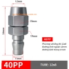 Đầu nối nhanh 20PP 30PP 40PP - Quick coupling SABO