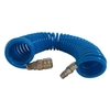 Ống dây khí xoắn PU phi 4 dài 3m, 6m, 9m, 12m, 15m ống dây xoắn phi 4, ống dây khí phi 4 màu đen, trắng trong