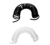 Ống dây khí xoắn PU phi 4 dài 3m, 6m, 9m, 12m, 15m ống dây xoắn phi 4, ống dây khí phi 4 màu đen, trắng trong