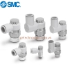 Thiết bị khí nén SMC van tiết lưu dạng push-lock dòng AS