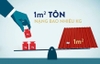 1m2 tôn bằng bao nhiêu kg? Công thức tính trọng lượng tôn