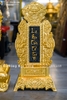 Bộ 3 Bài Vị Bằng Đồng Dát Vàng 24K