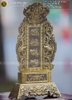 Bài vị Cửu Huyền Thất Tổ bằng đồng vàng cao 42cm gò thủ công