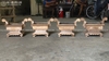 Bát Hương Bằng Đồng Đỏ Vuông Cạnh Chữ Nhật Cỡ 20Cm, 25Cm