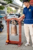 Quả Chuông Đồng 20kg + Giá Treo Gỗ Lim