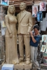 Đúc Tượng Chân Dung Toàn Thân Tỉ Lệ 1:1 Cao Tổng Thể 185Cm