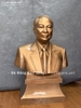 Tượng Chân Dung Quốc Vương Campuchia Norodom Sihanouk Bằng Đồng Cao 81Cm
