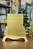 Khung Ảnh Thờ Bằng Đồng Đỏ Dát Vàng 9999 Cao 41Cm