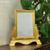 Khung Ảnh Thờ Bằng Đồng Đỏ Dát Vàng 9999 Cao 41Cm