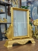 Khung Ảnh Thờ Bằng Đồng Đỏ Dát Vàng 9999 Cao 41Cm