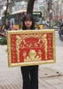 Liễn Thờ Cửu Huyền Thất Tổ Bằng Đồng 81Cm x 61Cm