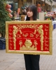Liễn Thờ Cửu Huyền Thất Tổ Bằng Đồng 81Cm x 61Cm