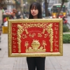 Liễn Thờ Cửu Huyền Thất Tổ Bằng Đồng 81Cm x 61Cm
