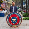 Logo Thi Hành Án Dân Sự Bằng Đồng ĐK 1m
