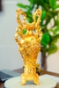 Đôi Lọ Hoa Tân Cổ Điển Bằng Đồng Dát Vàng 9999 Cao 48Cm