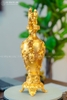 Đôi Lọ Hoa Tân Cổ Điển Bằng Đồng Dát Vàng 9999 Cao 48Cm
