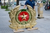 Logo Ngành Công An Bằng Đồng Khổ 1m4 x 1m2