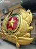 Logo Ngành Công An Bằng Đồng Khổ 4m2 x 3m42
