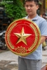 Logo Ngành Quân Đội Bằng Đồng ĐK 51Cm