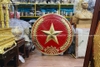 Logo Ngành Quân Đội, Quân Hiệu Bằng Đồng ĐK 1m1