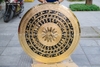 Mặt Trống Đồng Gò Chạm Mạ Vàng 24K ĐK 100cm