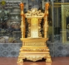 Mẫu ngai thờ bằng đồng mạ vàng 24k cao 69cm