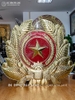 Logo Huy hiệu Quân đội Nhân dân Việt Nam bằng đồng khổ 1m8 x 1m6