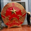 Logo Quốc Huy Bằng Đồng Đường Kính 2m5