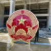 Logo Quốc Huy Bằng Đồng Đường Kính 3m2