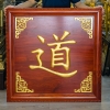 Tranh Đồng Chữ Đạo Tiếng Hán Dát Vàng 24k Khổ 107cm x 107cm